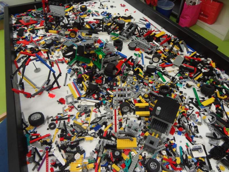 LEGO Ein Haufen Lego-Steine