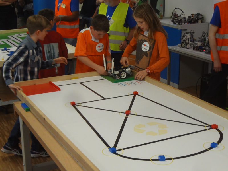 WRO 2015/16 Juniorteam bei WRO